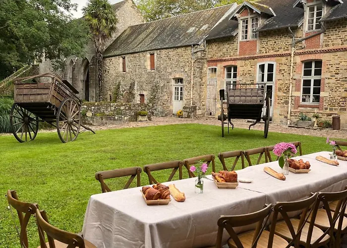 住宿加早餐酒店 Abbaye De Blanchelande *